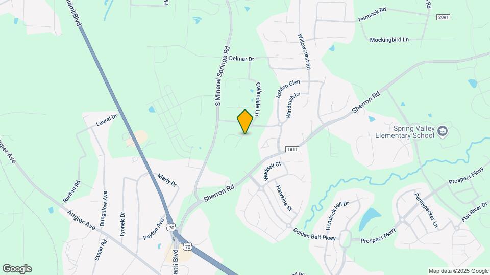 200 Callandale Ln Map and Location Details