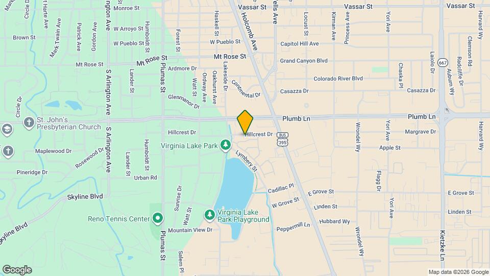 212 Hillcrest Dr Map and Location Details