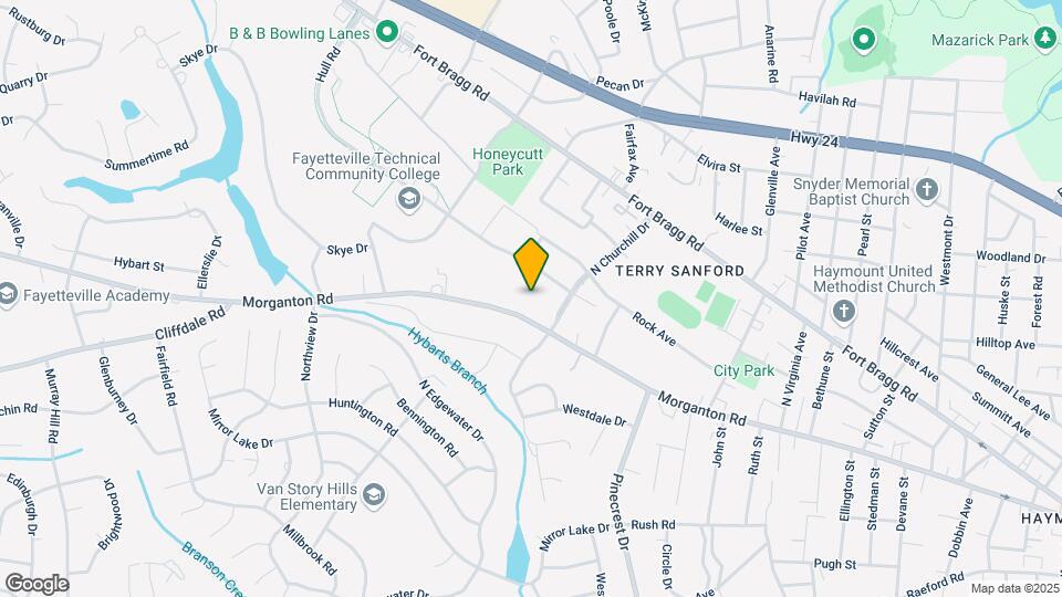 2414 Morganton Rd Map and Location Details