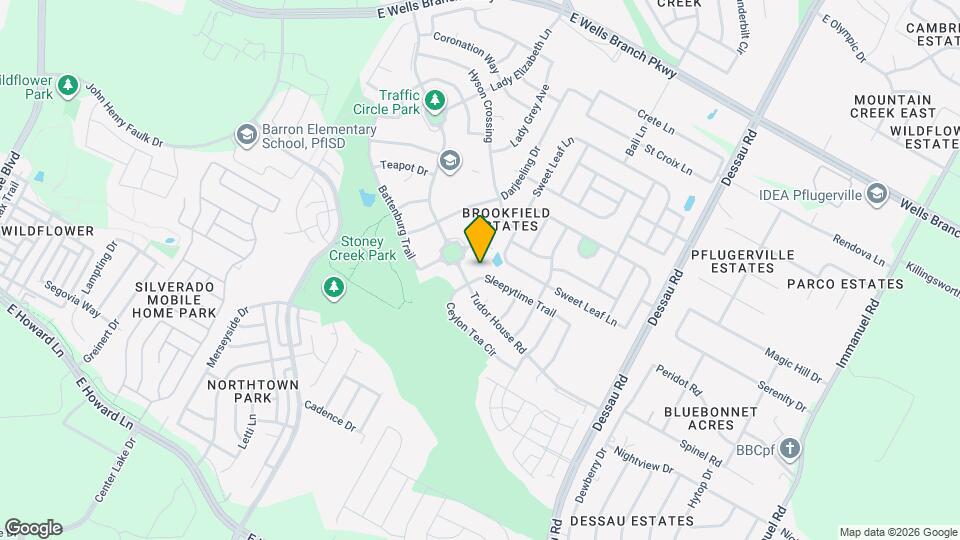 1212 Sleepytime Trail Map and Location Details