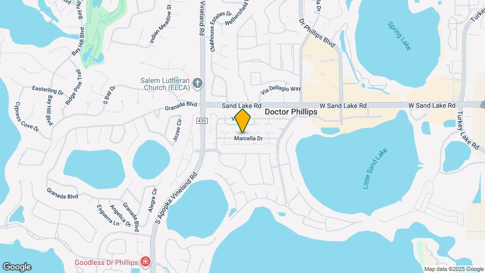 8215 Saragoza Ct Map and Location Details