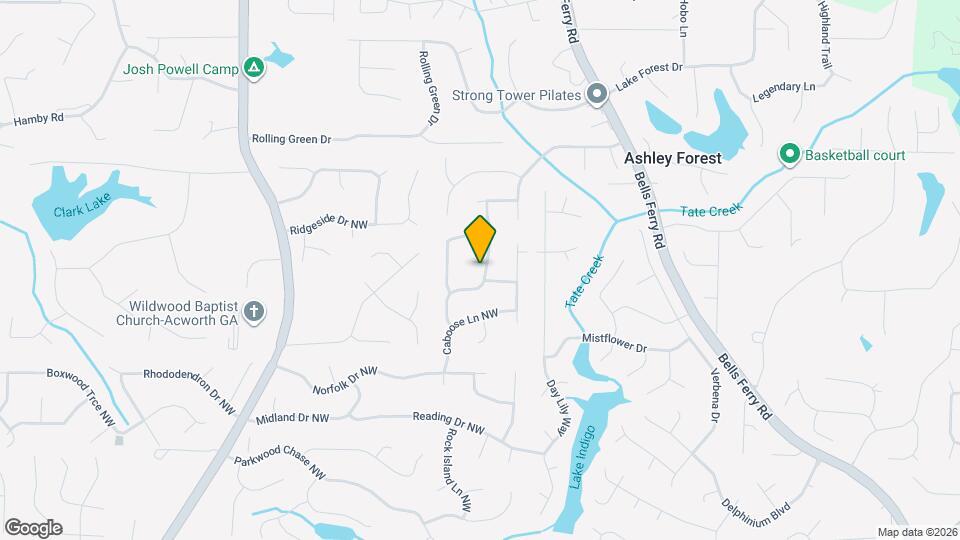 647 Sunshine Trce NW Map and Location Details