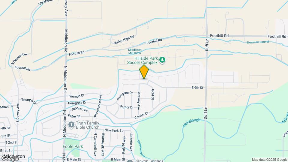 1556 Gold St Map and Location Details