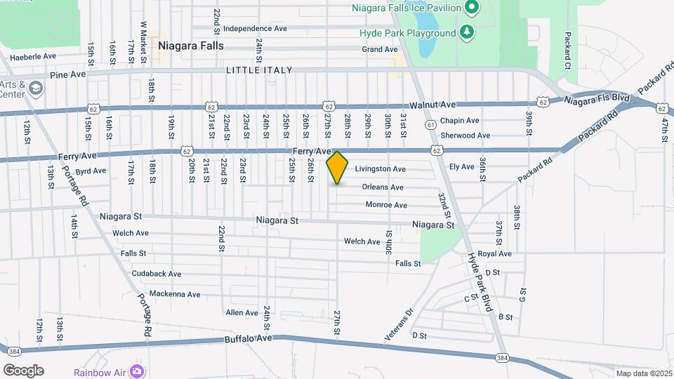 2711 Orleans Ave Map and Location Details