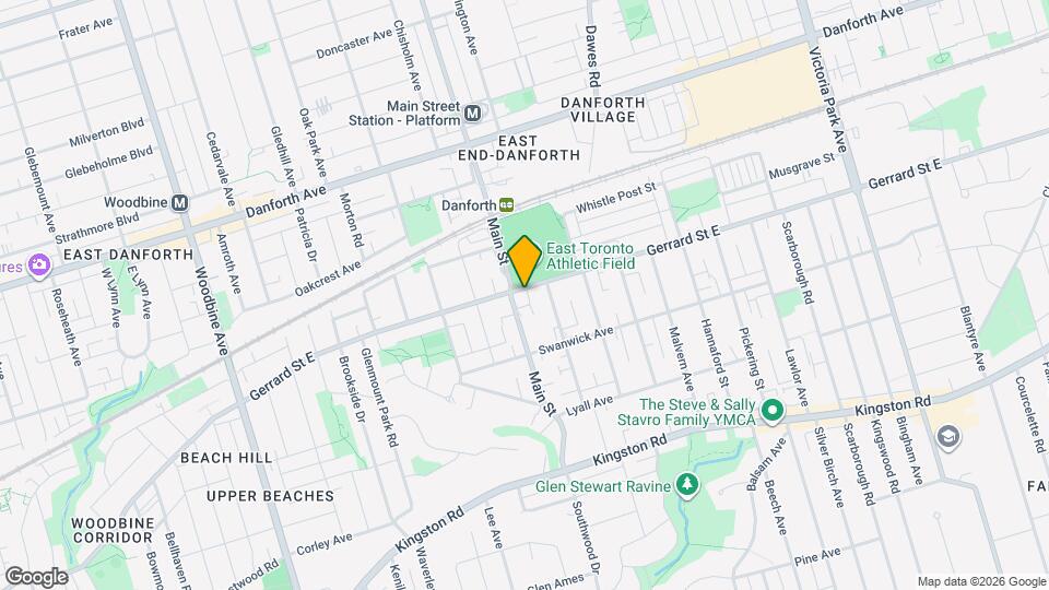 2209 Gerrard St E Map and Location Details