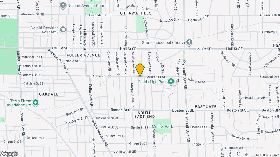 1400 Rossman Ave SE Map and Location Details