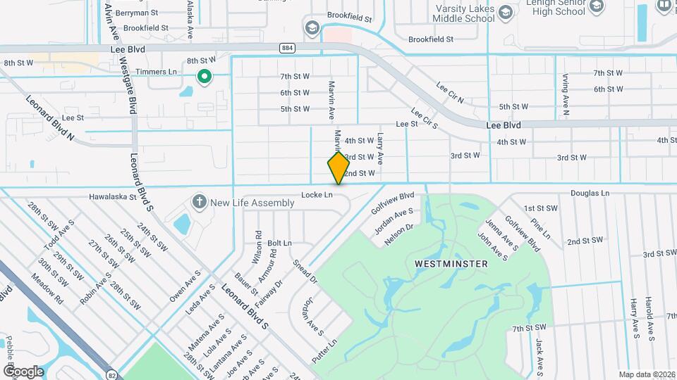 5010 Locke Ln Map and Location Details