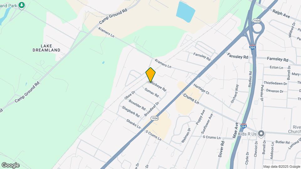 3420 Buckeye Rd Map and Location Details