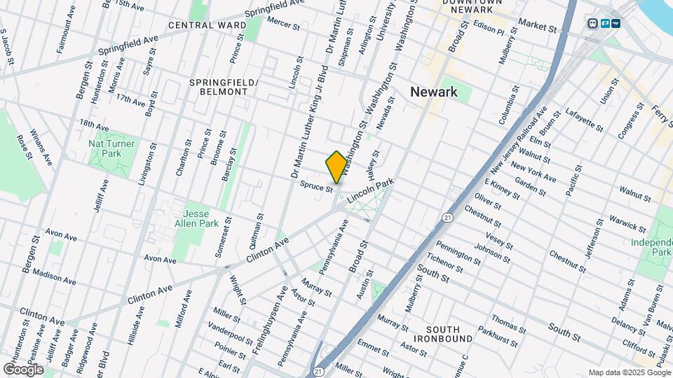 521-523 Washington St Mapa y Detalles de la Ubicación
