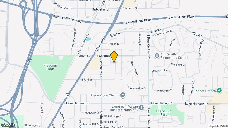 319 Eastwood Ave Map and Location Details