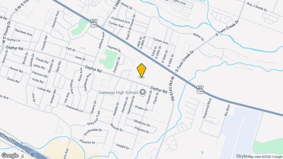 1203 Charisse St Map and Location Details