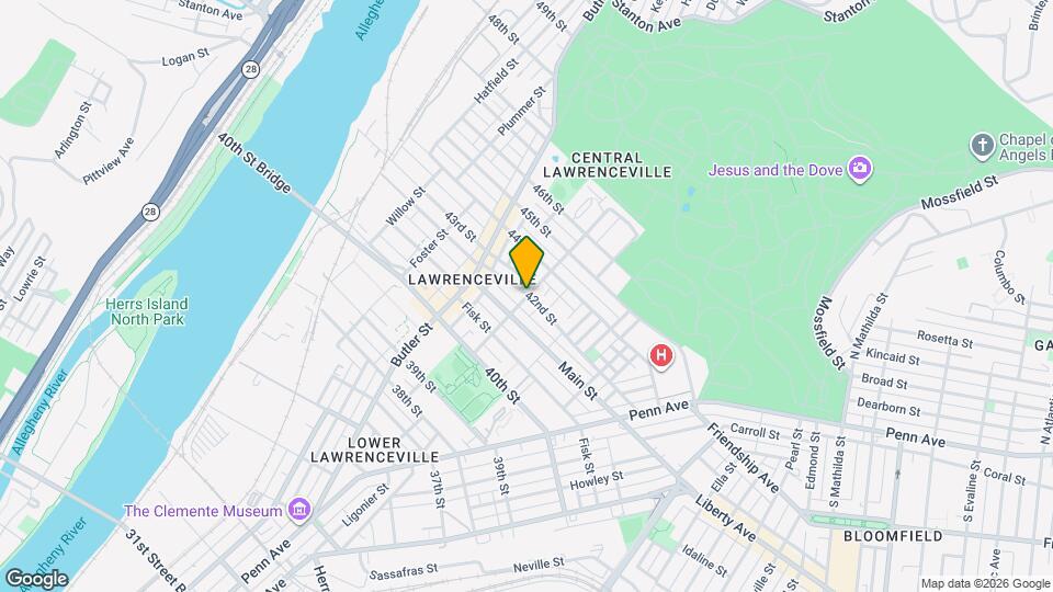 4121 Davison St, Unit 2nd Floor apartment Mapa y Detalles de la Ubicación