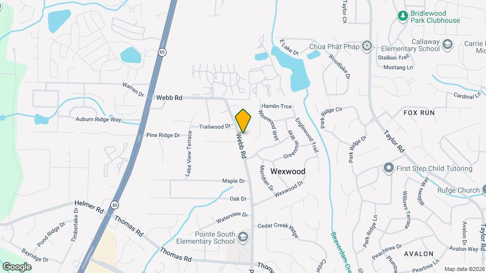 8200 Webb Rd Map and Location Details