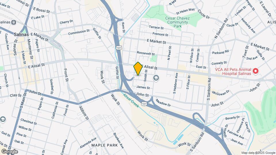 521 Santa Maria St Mapa y Detalles de la Ubicación