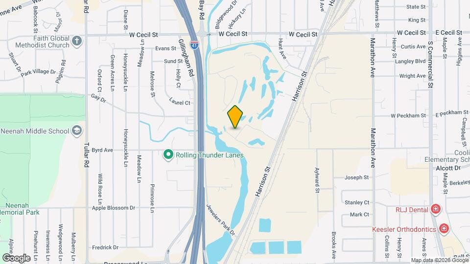 Bridgewood Apartments Map and Location Details