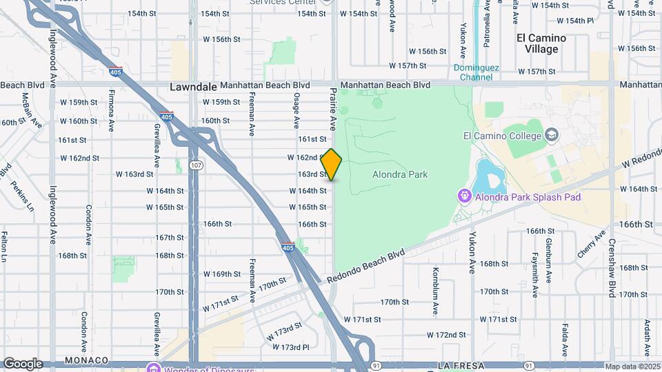 16321 Prairie Ave, Unit 16321 Map and Location Details