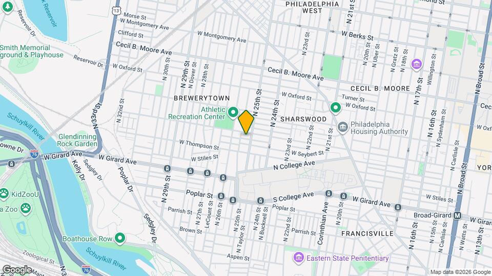 2515 Ingersoll St Map and Location Details