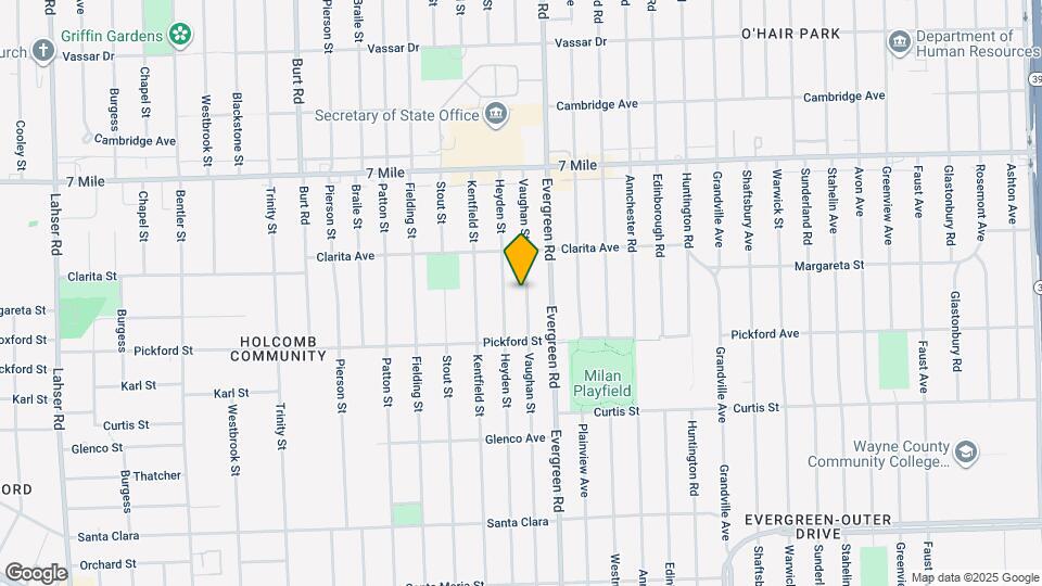 18499 Vaughan St Map and Location Details