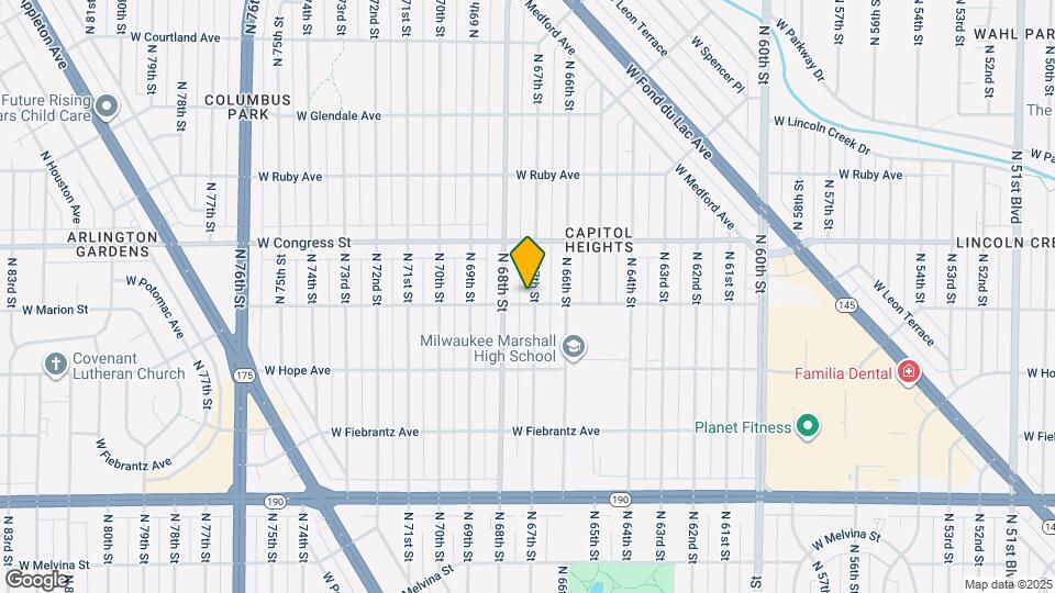 4309 N 67th St Mapa y Detalles de la Ubicación
