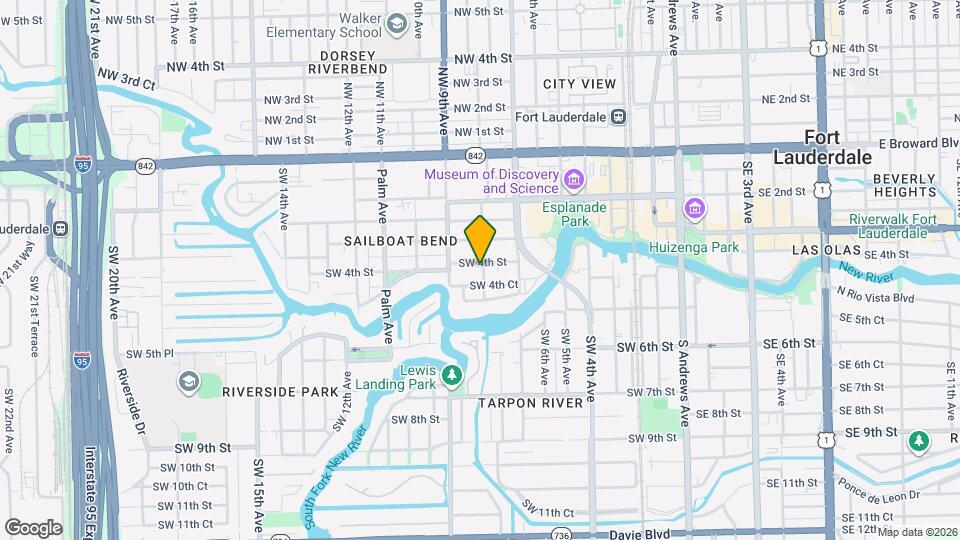 800 SW 4th St Map and Location Details