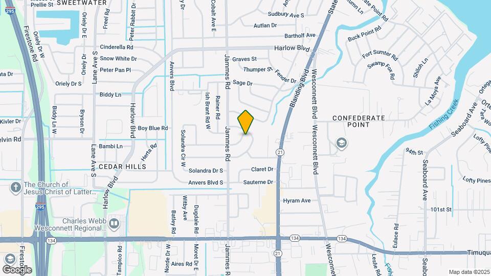 6316 Solandra Dr Map and Location Details