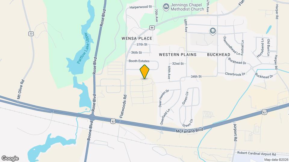 7213 Wilburton Ln Map and Location Details
