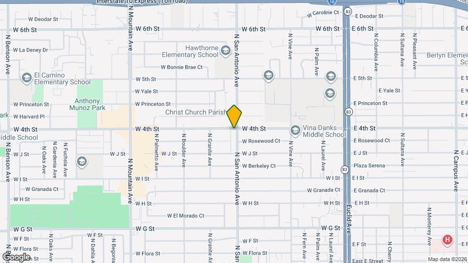 707 W 4th St Mapa y Detalles de la Ubicación