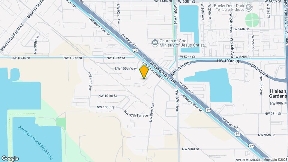 8885 NW 102nd St Mapa y Detalles de la Ubicación