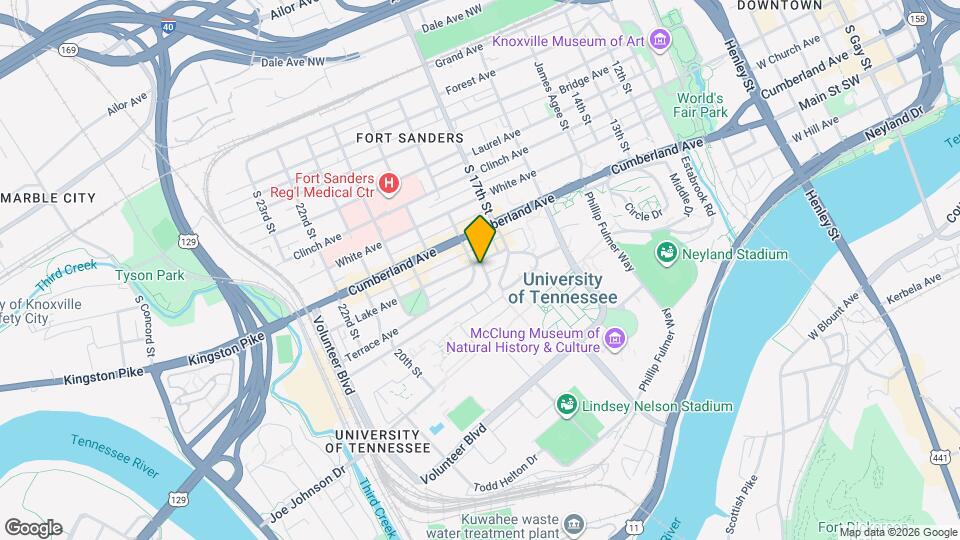 1800 Terrace Ave Mapa y Detalles de la Ubicación