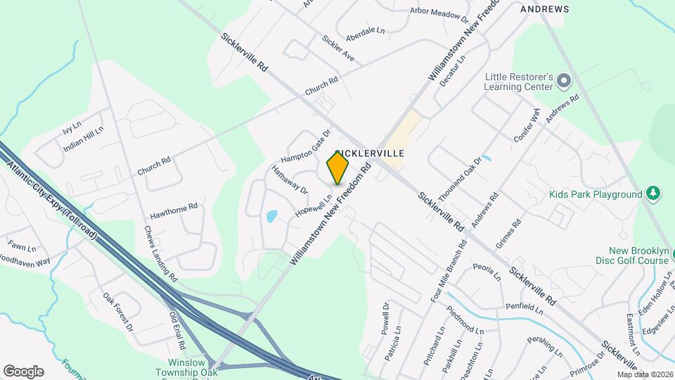 54 Hopewell Ln Map and Location Details