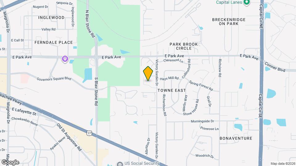 2046 Gardenbrook Ln Map and Location Details