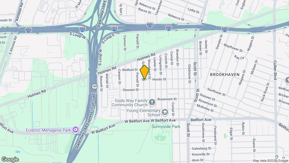 8121 Grandview St Map and Location Details