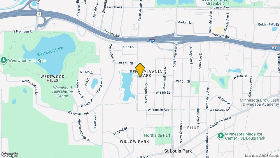 1605 Pennsylvania Ave S Map and Location Details