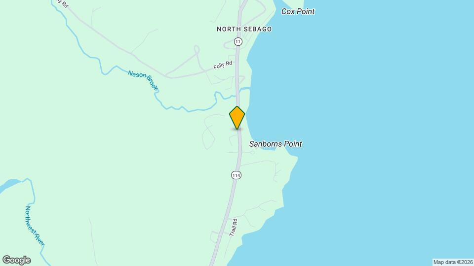 694 Sebago Rd Map and Location Details