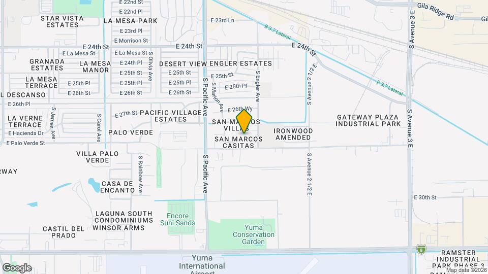 2246 E 27th Ln Mapa y Detalles de la Ubicación