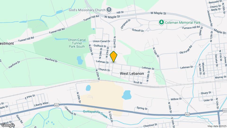 2198 Lehman St, Unit Apt #5 Mapa y Detalles de la Ubicación