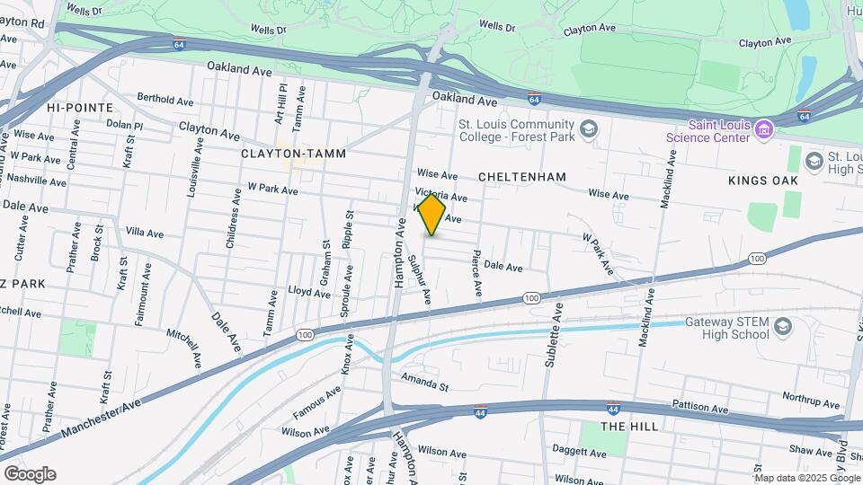 5924 Nashville Ave Map and Location Details