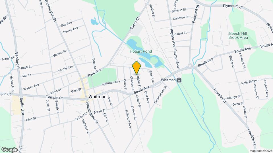 218 Whitman Ave Map and Location Details