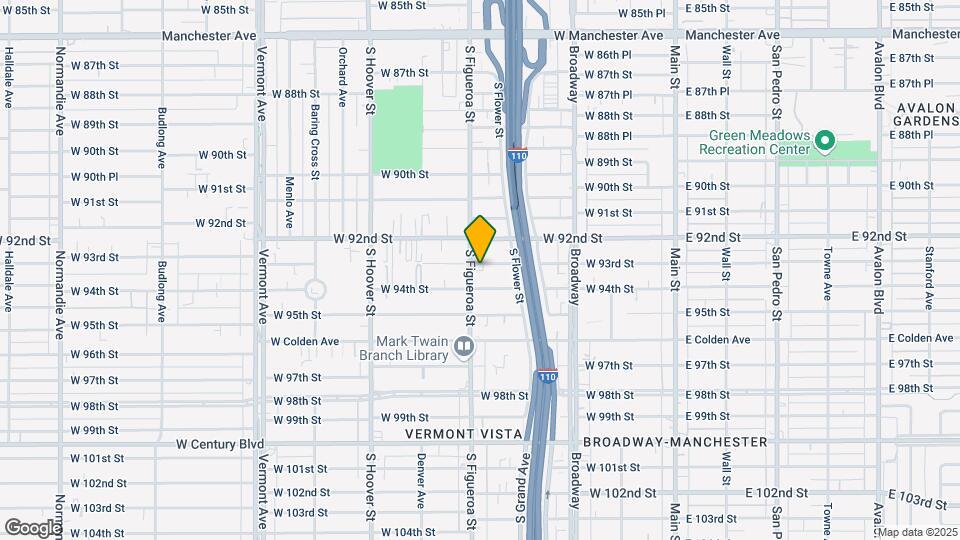 442-446 W 93rd St Map and Location Details