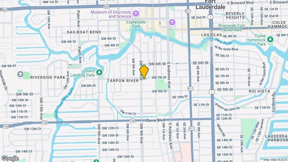 710 SW 4th Ave Map and Location Details