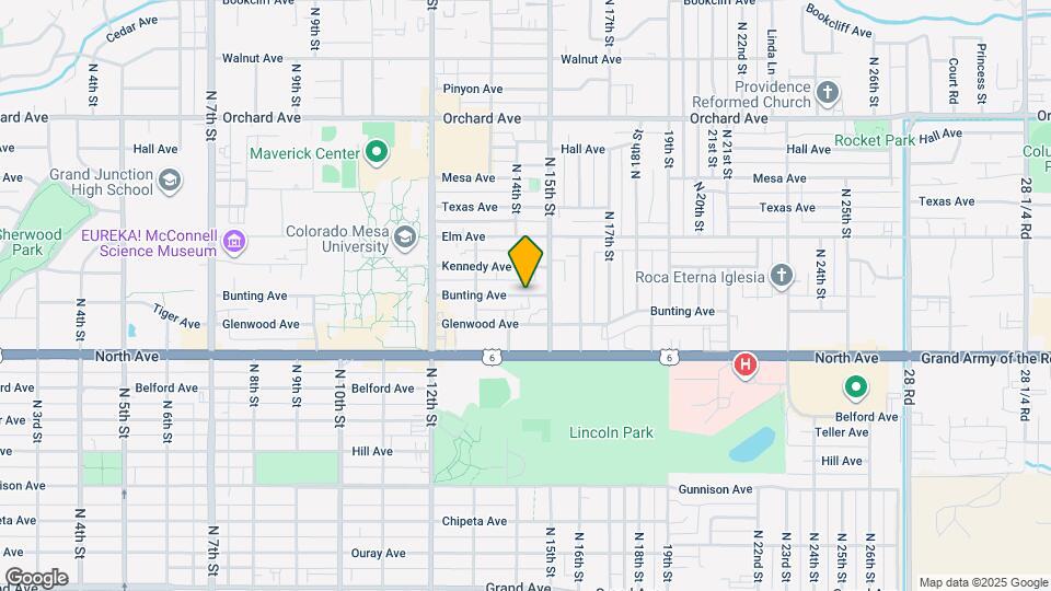 1425 Bunting Ave Map and Location Details