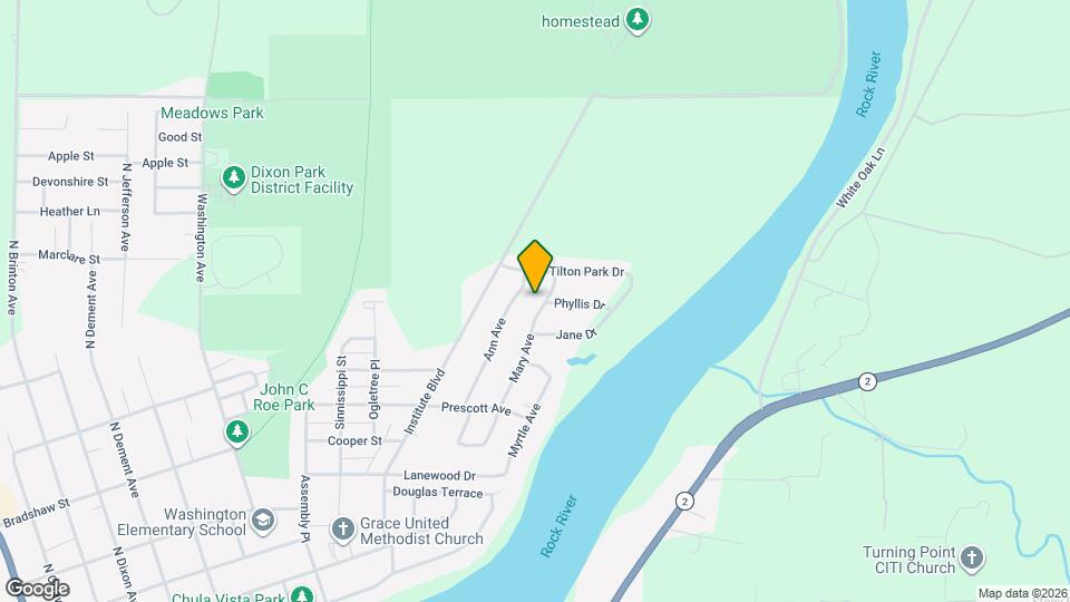 1105 Mary Ave Map and Location Details