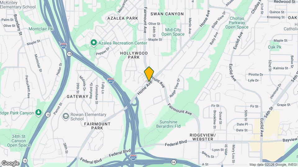 Hollywood Palms Mapa y Detalles de la Ubicación