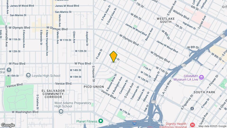 1230 S Westlake Ave Map and Location Details