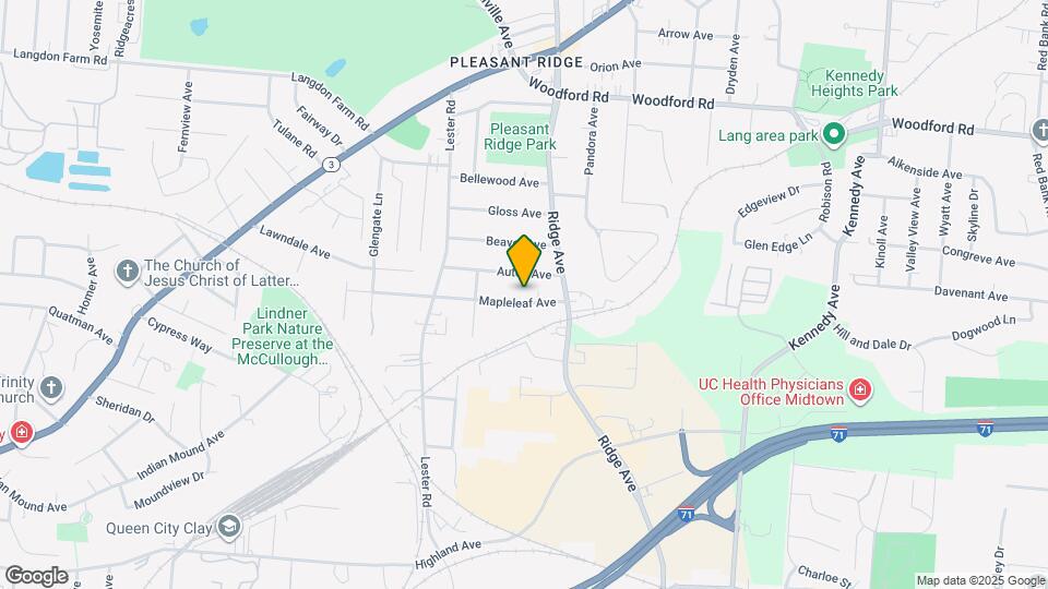 3150 Mapleleaf Ave Map and Location Details