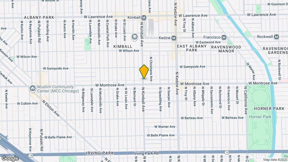 4409 N Kimball Ave Map and Location Details