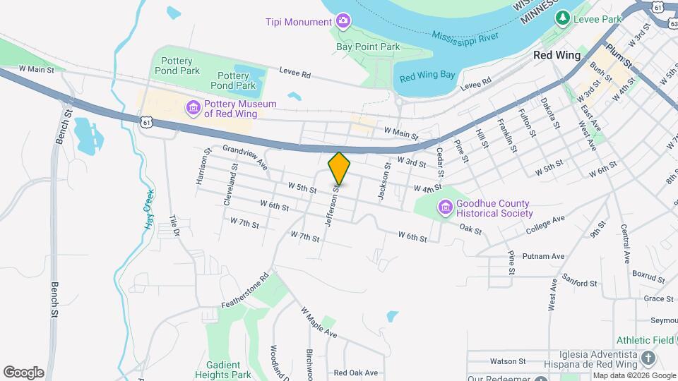 427 Jefferson St, Unit 1 Map and Location Details