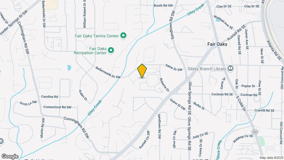1230 Oakplace Dr SW Map and Location Details