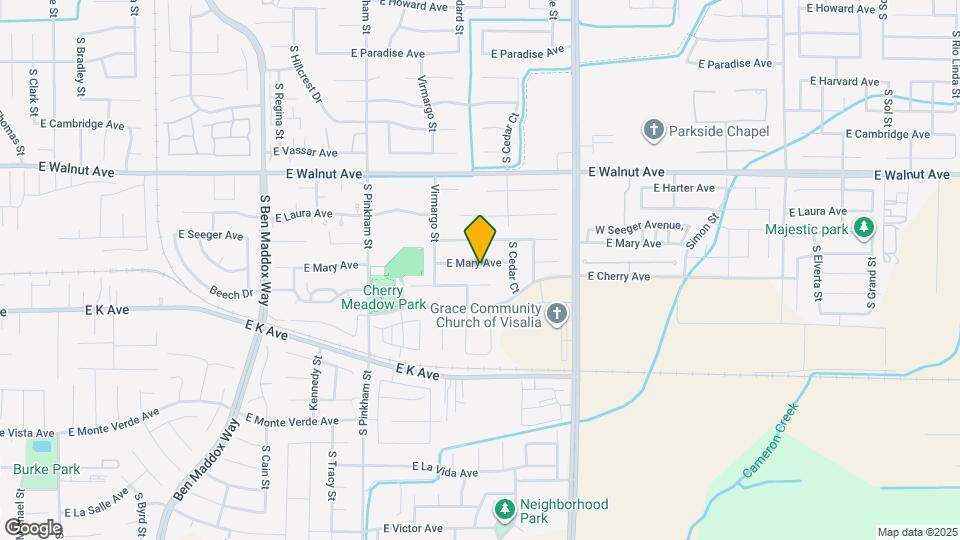 2531 E Mary Ave Map and Location Details