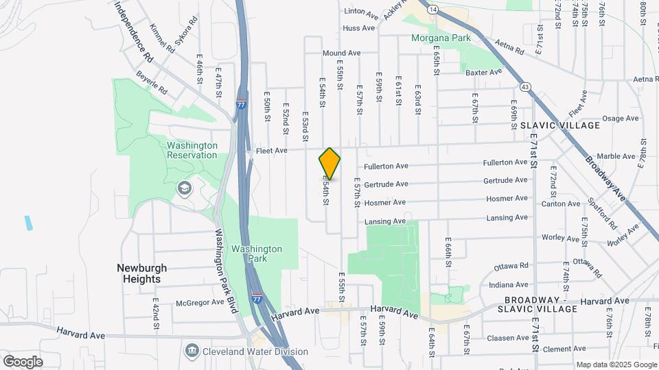 3819 E 54th St Map and Location Details